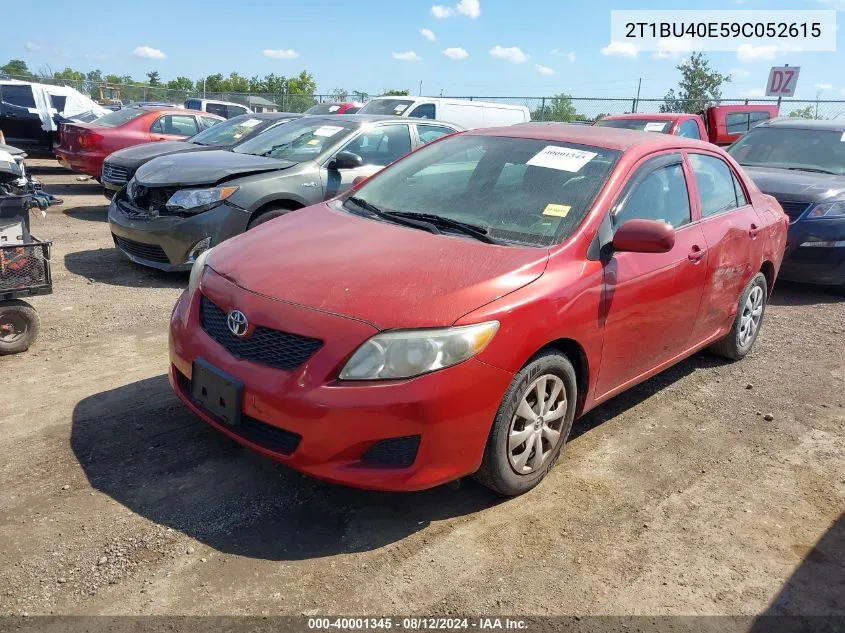 2T1BU40E59C052615 2009 Toyota Corolla Le