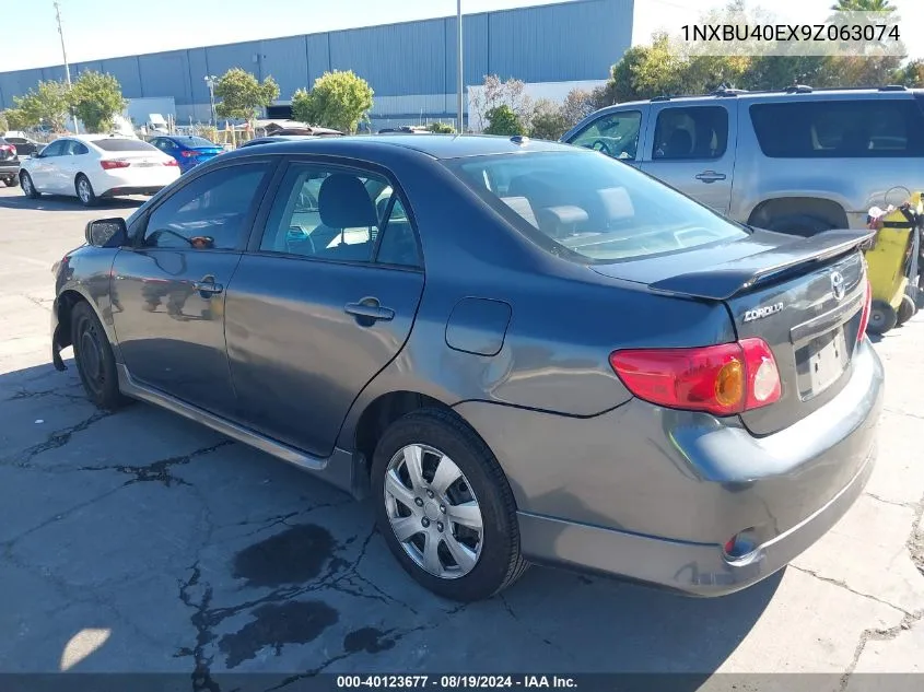 1NXBU40EX9Z063074 2009 Toyota Corolla S/Le/Xle