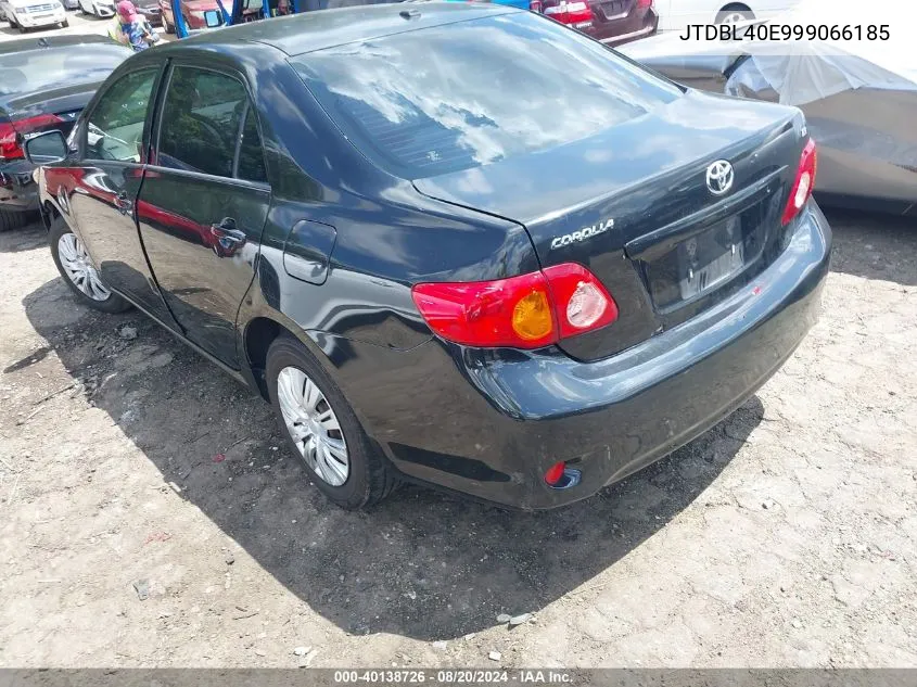 JTDBL40E999066185 2009 Toyota Corolla Le/Xle