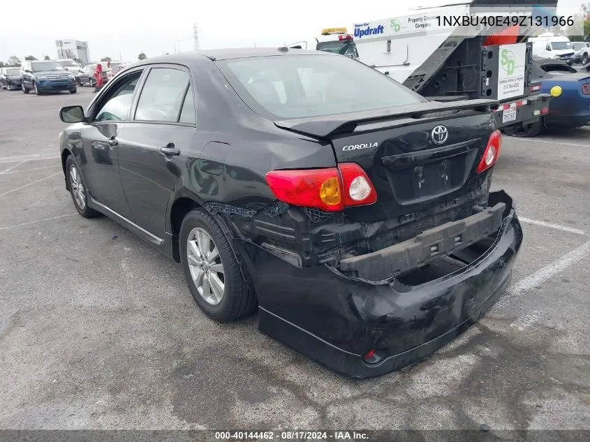 2009 Toyota Corolla S VIN: 1NXBU40E49Z131966 Lot: 40144462