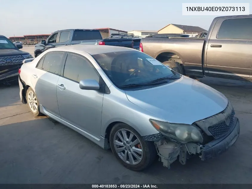 2009 Toyota Corolla S VIN: 1NXBU40E09Z073113 Lot: 40183853