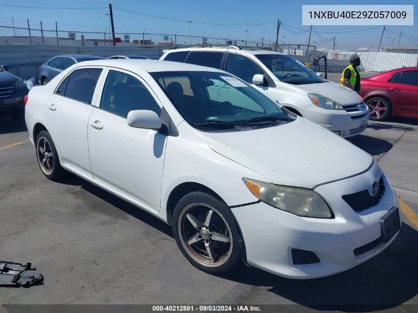 1NXBU40E29Z057009 2009 Toyota Corolla Le