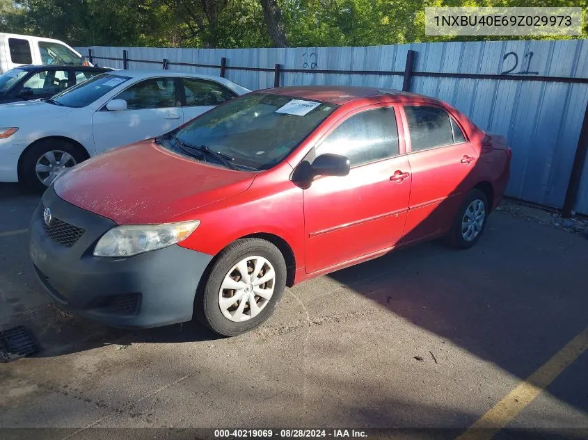 2009 Toyota Corolla VIN: 1NXBU40E69Z029973 Lot: 40219069