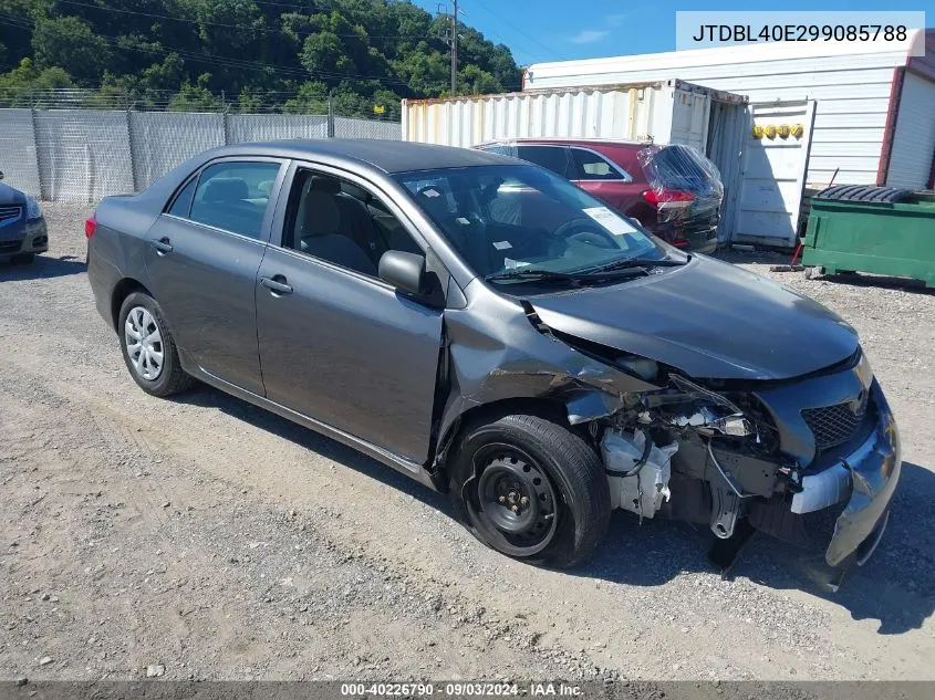 JTDBL40E299085788 2009 Toyota Corolla Le