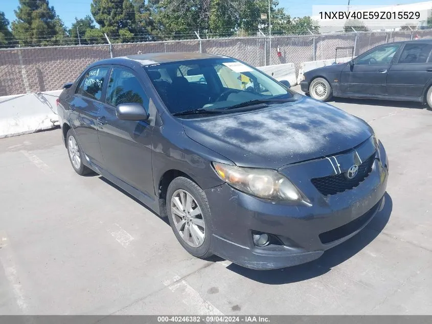 2009 Toyota Corolla VIN: 1NXBV40E59Z015529 Lot: 40246382