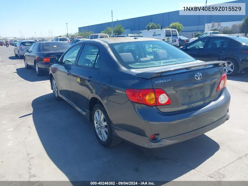 2009 Toyota Corolla VIN: 1NXBV40E59Z015529 Lot: 40246382