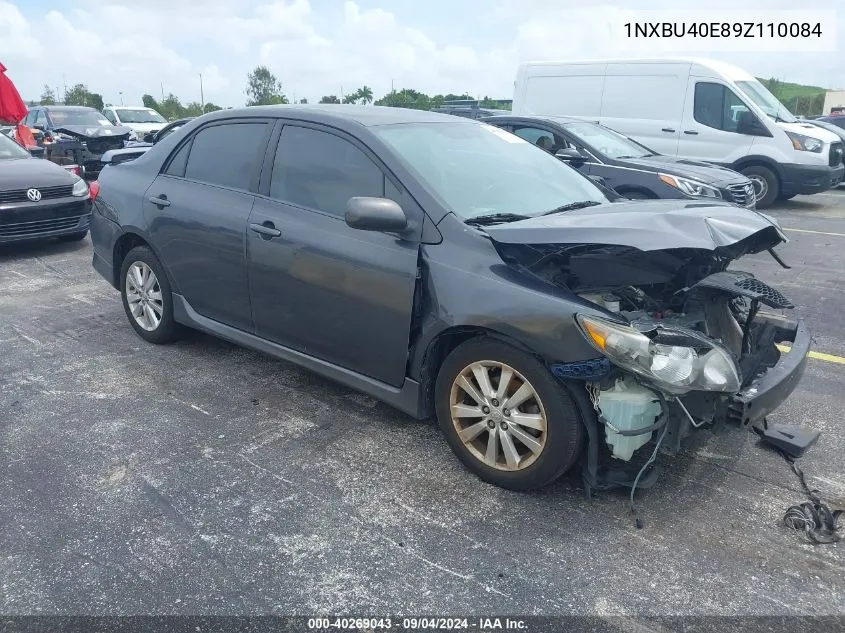 1NXBU40E89Z110084 2009 Toyota Corolla S