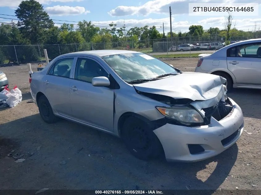 2T1BU40E59C164685 2009 Toyota Corolla Le