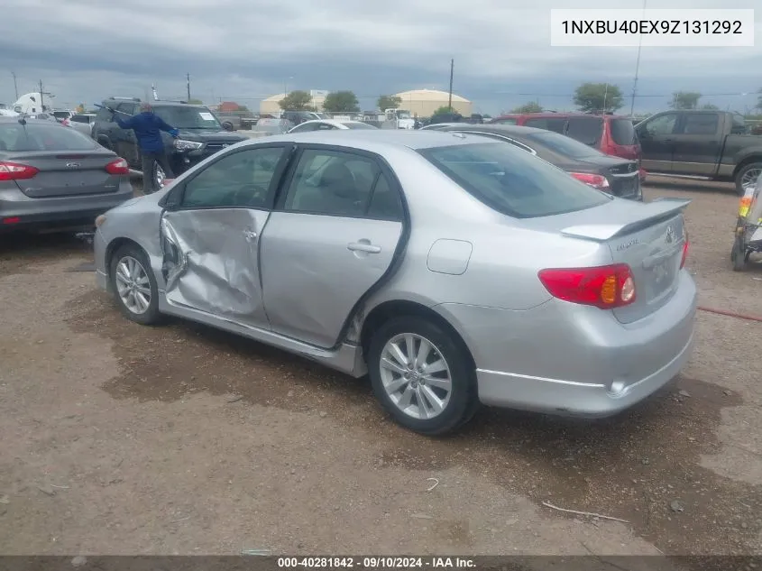 2009 Toyota Corolla S VIN: 1NXBU40EX9Z131292 Lot: 40281842