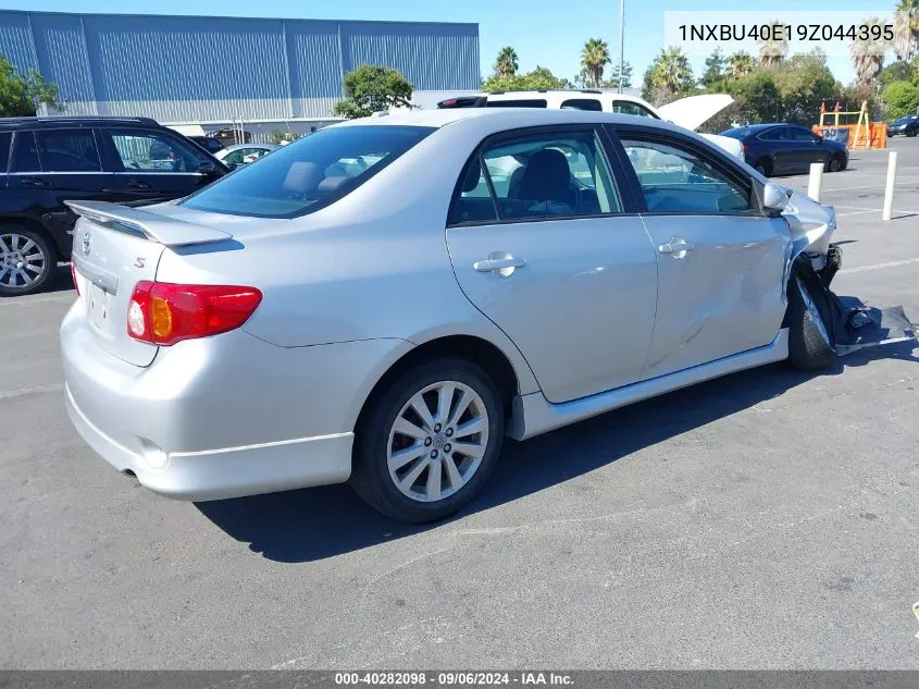 2009 Toyota Corolla S VIN: 1NXBU40E19Z044395 Lot: 40282098