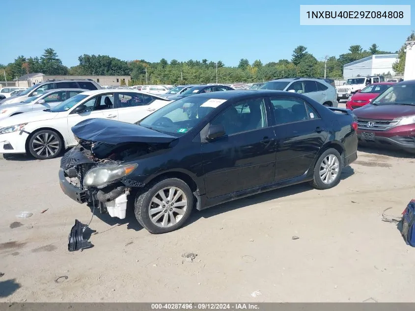 2009 Toyota Corolla S VIN: 1NXBU40E29Z084808 Lot: 40287496