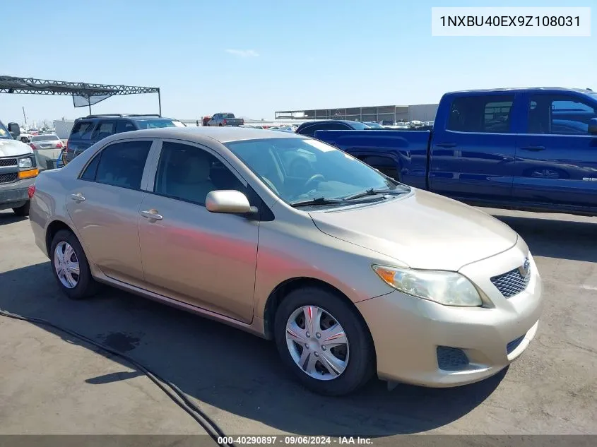 2009 Toyota Corolla Le VIN: 1NXBU40EX9Z108031 Lot: 40290897