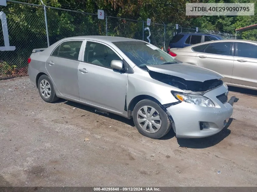 JTDBL40E299090795 2009 Toyota Corolla Le/Xle