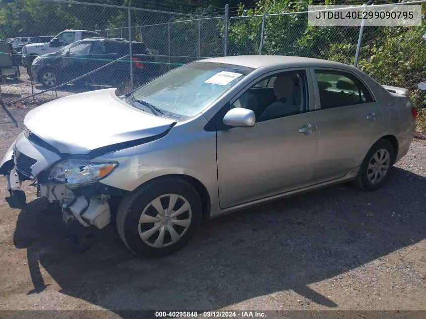 2009 Toyota Corolla Le/Xle VIN: JTDBL40E299090795 Lot: 40295848