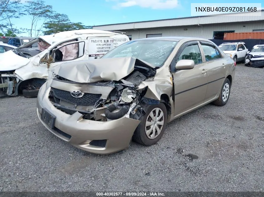 1NXBU40E09Z081468 2009 Toyota Corolla Le