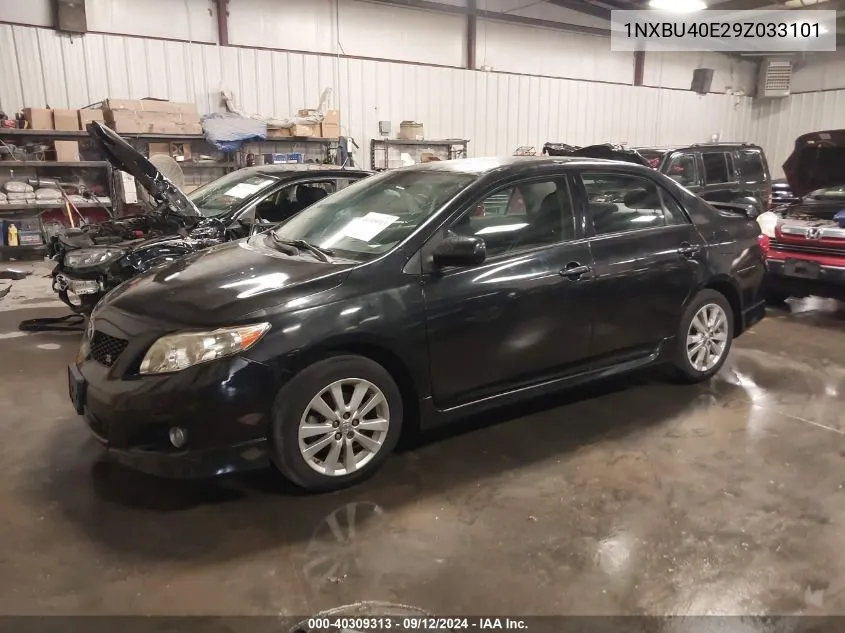 2009 Toyota Corolla S VIN: 1NXBU40E29Z033101 Lot: 40309313