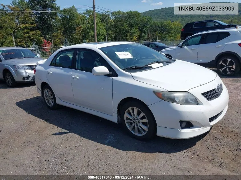 2009 Toyota Corolla S VIN: 1NXBU40E69Z033909 Lot: 40317043