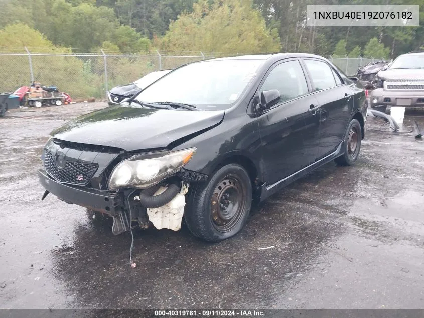 2009 Toyota Corolla S VIN: 1NXBU40E19Z076182 Lot: 40319761