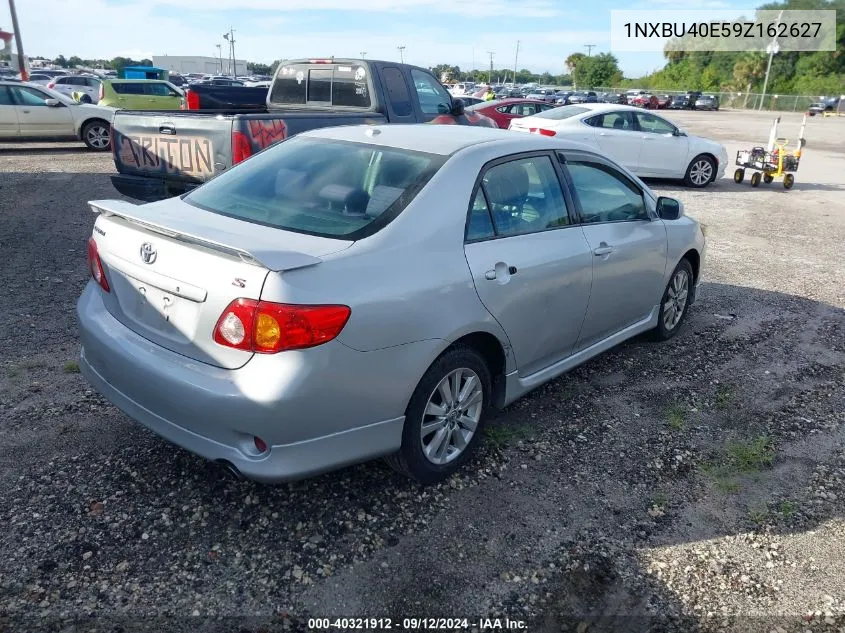 2009 Toyota Corolla S VIN: 1NXBU40E59Z162627 Lot: 40321912