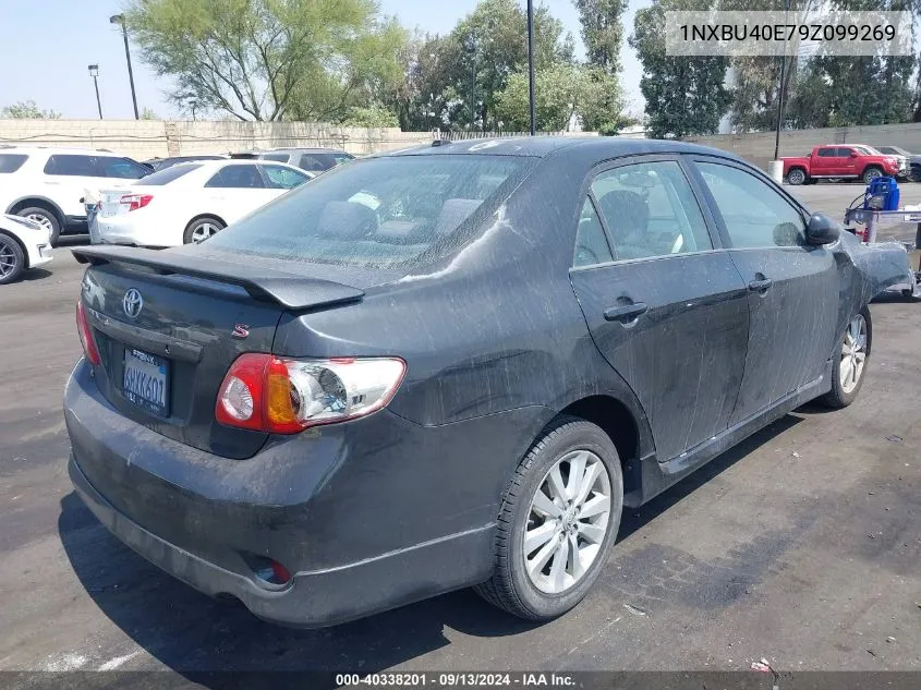 2009 Toyota Corolla S VIN: 1NXBU40E79Z099269 Lot: 40338201