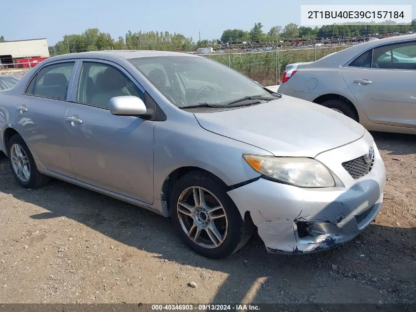 2T1BU40E39C157184 2009 Toyota Corolla Le