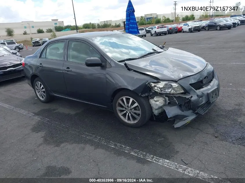 2009 Toyota Corolla Le VIN: 1NXBU40E79Z157347 Lot: 40353986