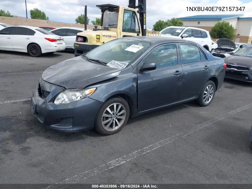 1NXBU40E79Z157347 2009 Toyota Corolla Le