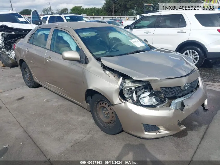 2009 Toyota Corolla Le VIN: 1NXBU40E59Z015708 Lot: 40357963