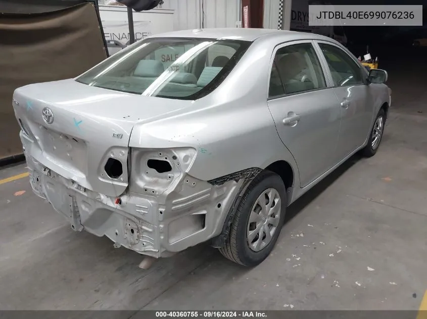 JTDBL40E699076236 2009 Toyota Corolla Le