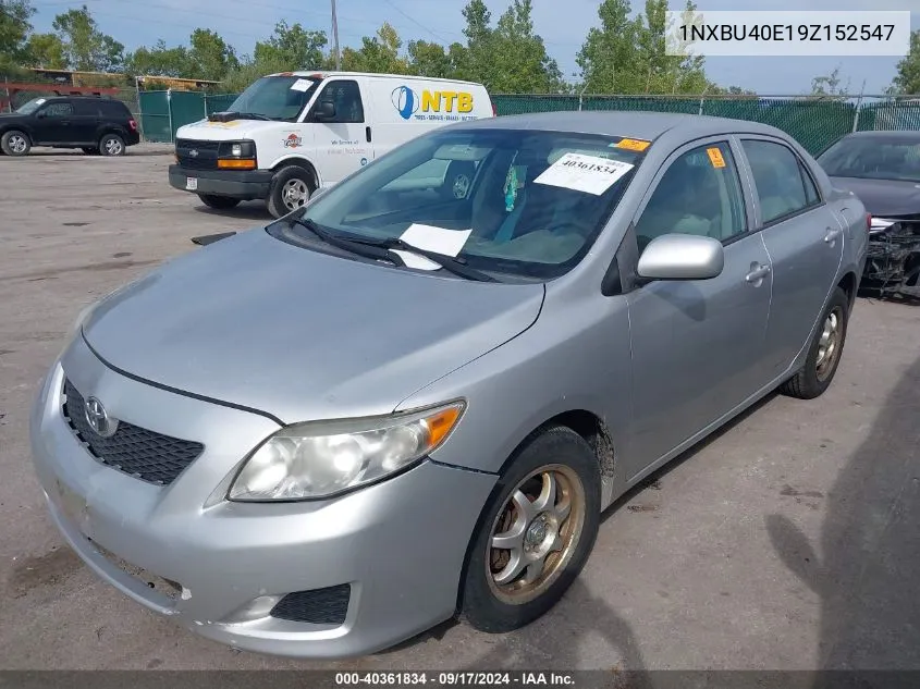 1NXBU40E19Z152547 2009 Toyota Corolla Le