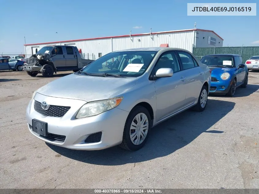 JTDBL40E69J016519 2009 Toyota Corolla Xle