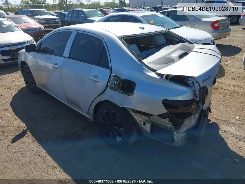 2009 Toyota Corolla VIN: JTDBL4DE19J028710 Lot: 40377069