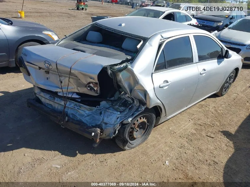 2009 Toyota Corolla VIN: JTDBL4DE19J028710 Lot: 40377069