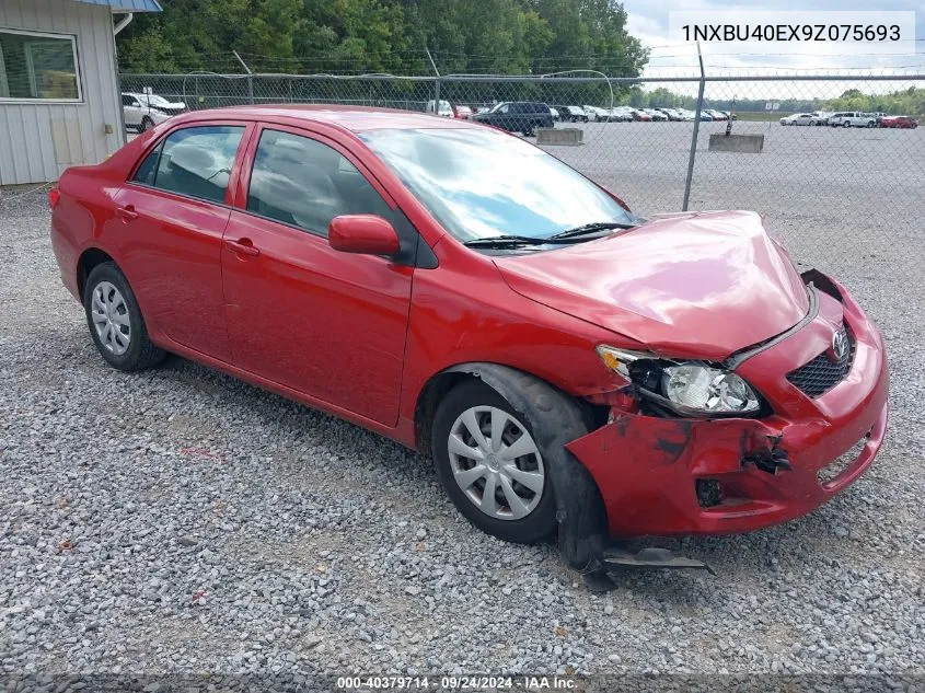 1NXBU40EX9Z075693 2009 Toyota Corolla Le