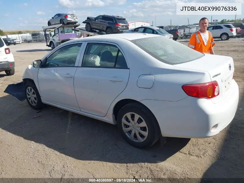 2009 Toyota Corolla Le VIN: JTDBL40EX99076336 Lot: 40380597