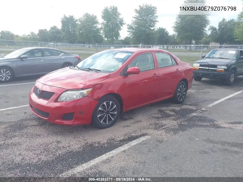 1NXBU40E79Z076798 2009 Toyota Corolla Le