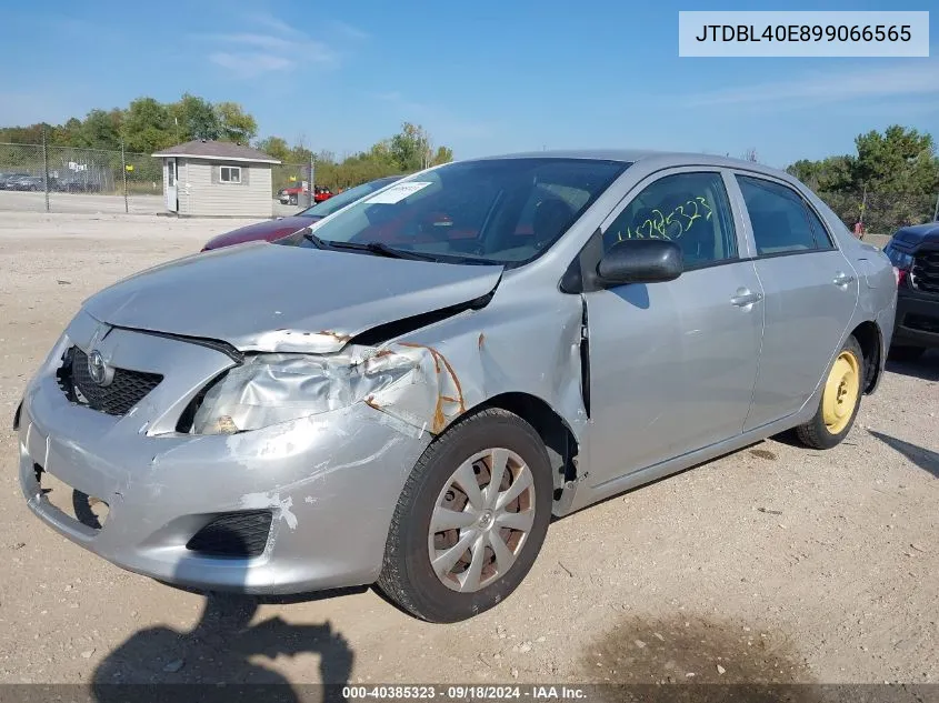 2009 Toyota Corolla Le VIN: JTDBL40E899066565 Lot: 40385323