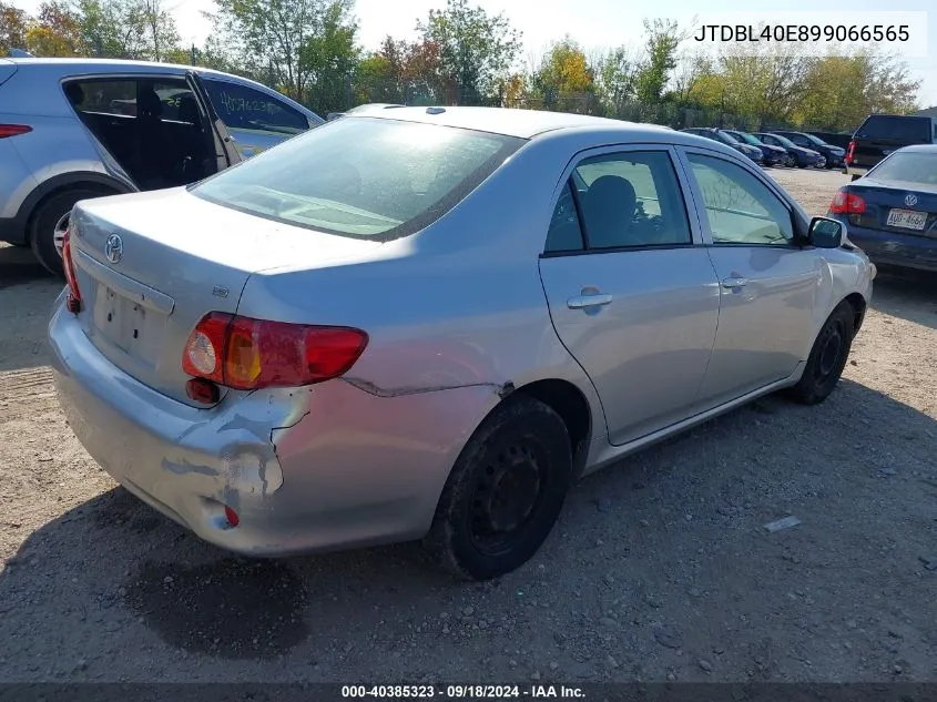 2009 Toyota Corolla Le VIN: JTDBL40E899066565 Lot: 40385323