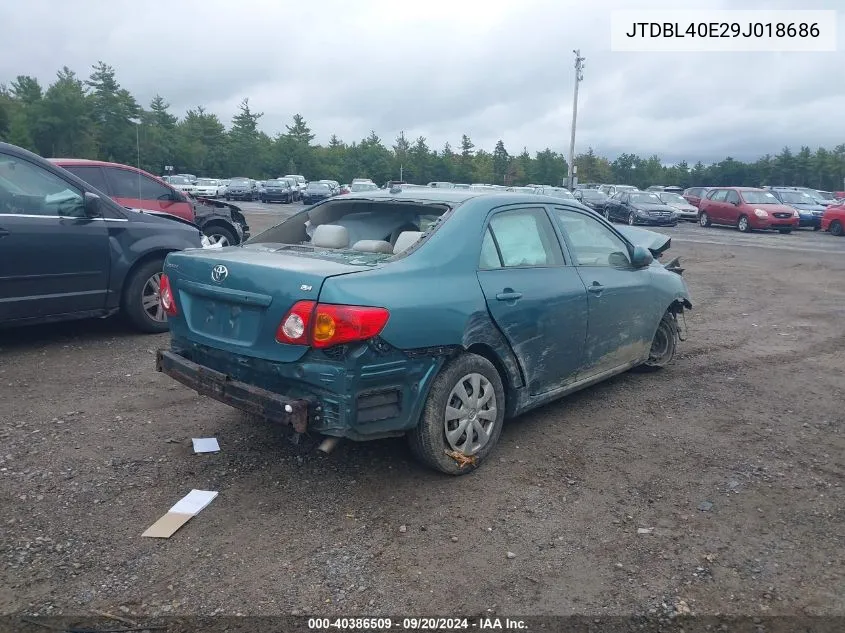 JTDBL40E29J018686 2009 Toyota Corolla Le