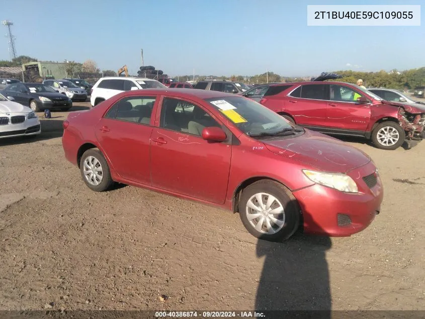 2T1BU40E59C109055 2009 Toyota Corolla Le