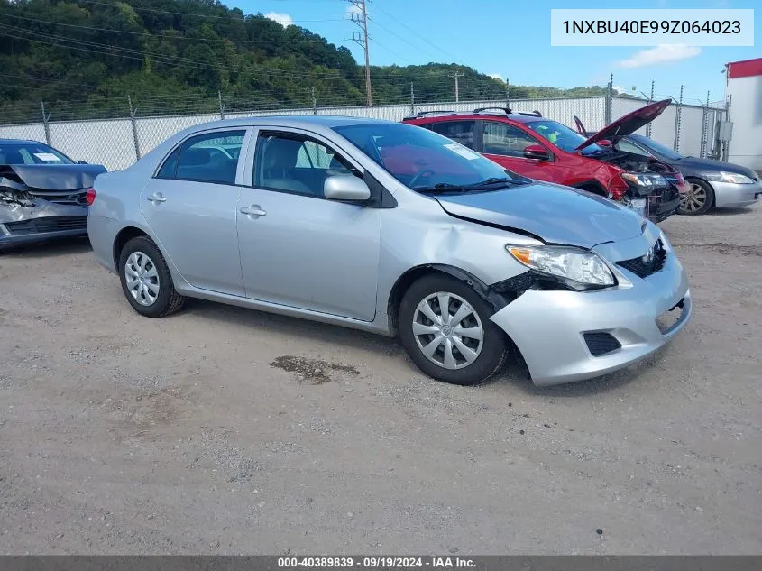 2009 Toyota Corolla Le VIN: 1NXBU40E99Z064023 Lot: 40389839