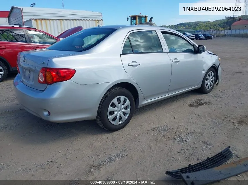 2009 Toyota Corolla Le VIN: 1NXBU40E99Z064023 Lot: 40389839