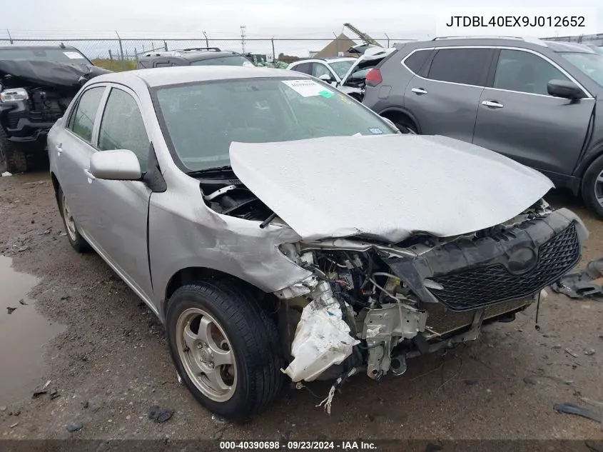 JTDBL40EX9J012652 2009 Toyota Corolla Le/Xle