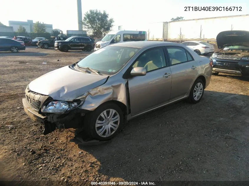 2T1BU40E39C166712 2009 Toyota Corolla Xle