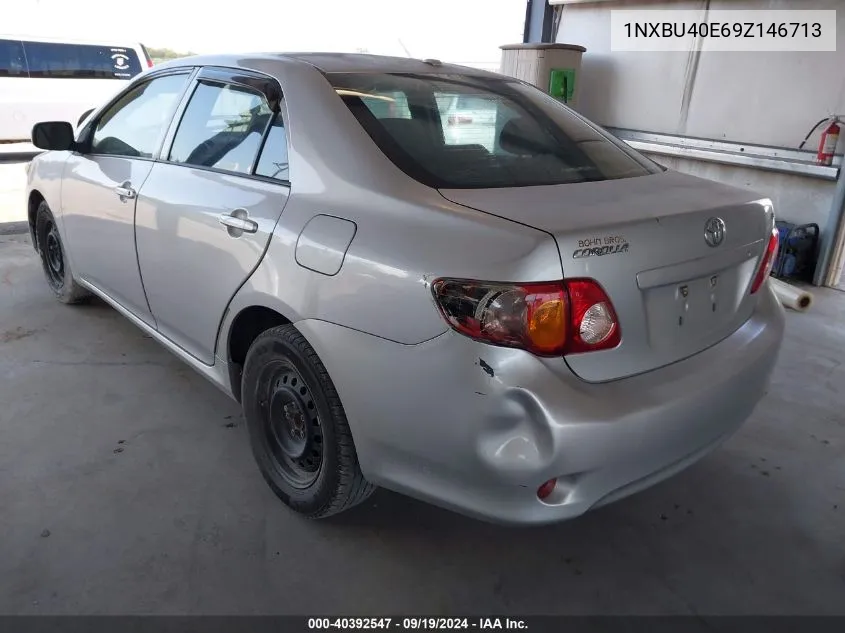 2009 Toyota Corolla Le VIN: 1NXBU40E69Z146713 Lot: 40392547