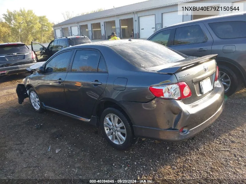 2009 Toyota Corolla S VIN: 1NXBU40E79Z150544 Lot: 40394845