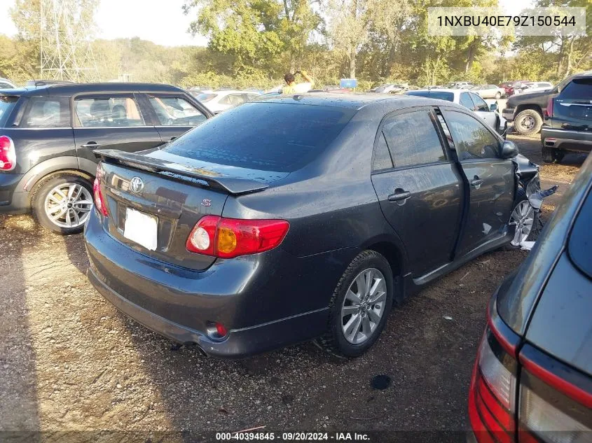 2009 Toyota Corolla S VIN: 1NXBU40E79Z150544 Lot: 40394845