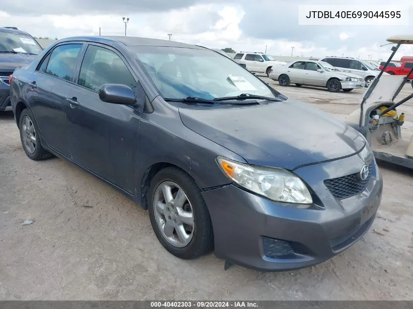 2009 Toyota Corolla Le VIN: JTDBL40E699044595 Lot: 40402303