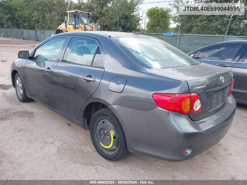 JTDBL40E699044595 2009 Toyota Corolla Le