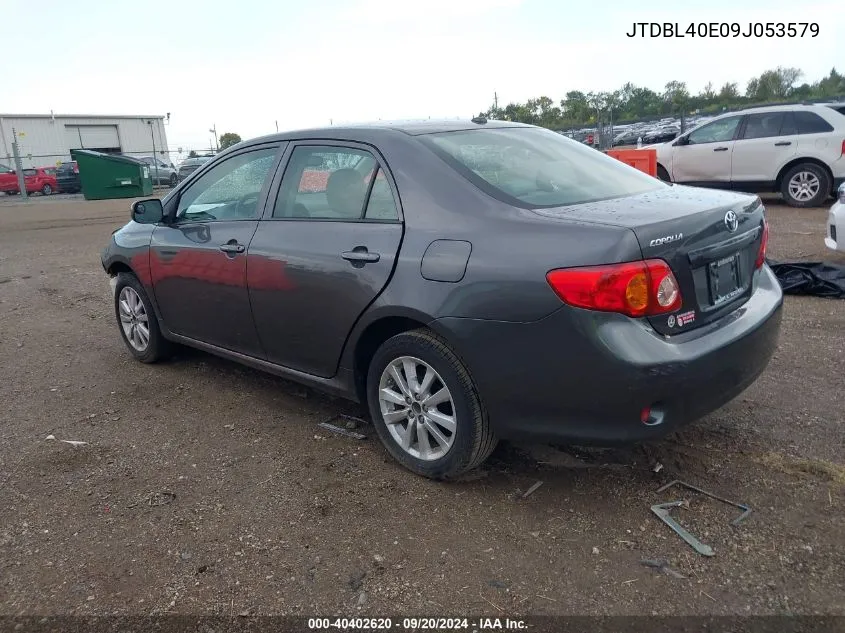 JTDBL40E09J053579 2009 Toyota Corolla Le